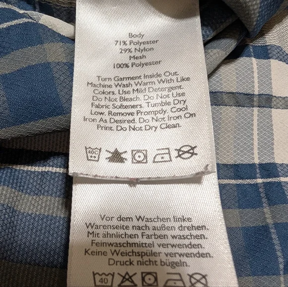 Men's Eddie Bauer Fishing Shirt XLT / TXL /Tall XL - Picture 4 of 5